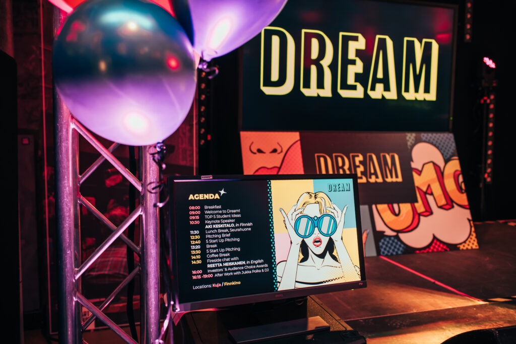 Dream StartHubLahti Startup Startupcommunity cityoflahti startupbusiness lahtibusinessregion community yhteisö startups entrepreneurship yrittäjyys incubator accelerator pitching investors mentors pitchingcompetition startupevent keynotespeakers NikiSoukkio
