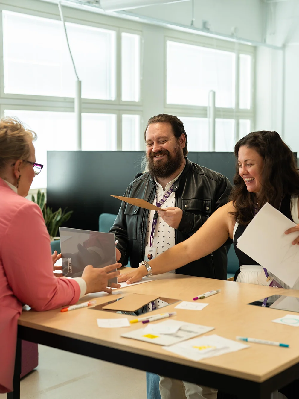People attending a StartHub event