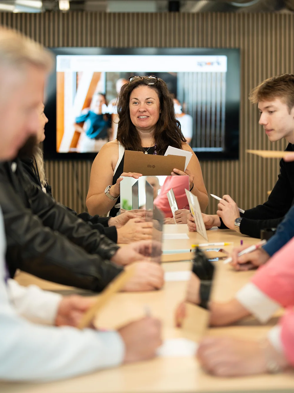 People attending a StartHub event